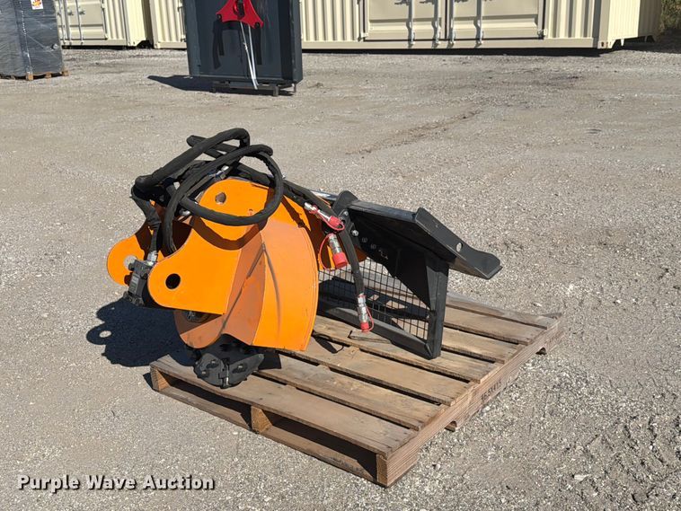LandHonor skid steer stump grinder