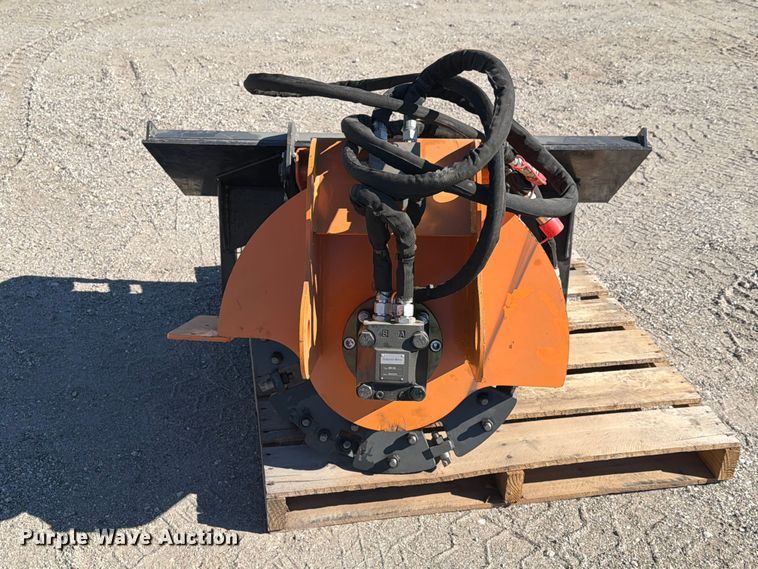 image for item EX4168 LandHonor skid steer stump grinder