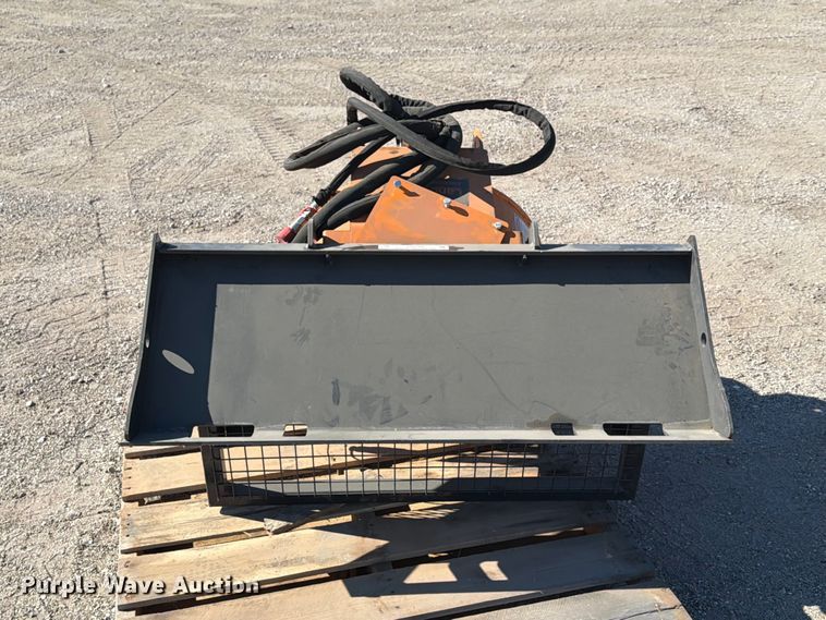 image for item EX4168 LandHonor skid steer stump grinder