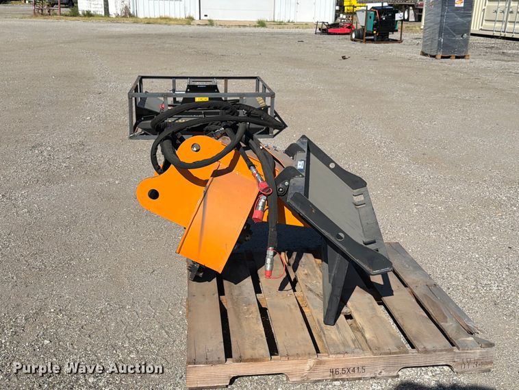image for item EX4168 LandHonor skid steer stump grinder
