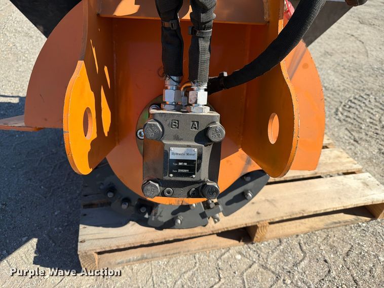 image for item EX4168 LandHonor skid steer stump grinder