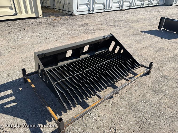 image for item EX4187 2025 Wolverine SB66 skid steer rock bucket