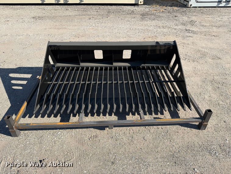 image for item EX4187 2025 Wolverine SB66 skid steer rock bucket