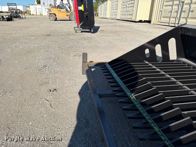 image for item EX4187 2025 Wolverine SB66 skid steer rock bucket