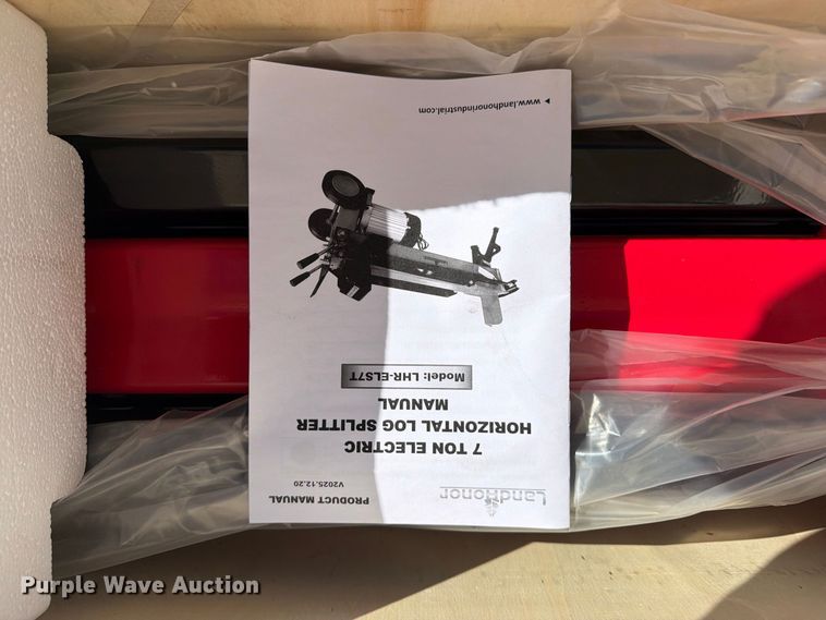 image for item EX4188 LandHonor LHR-ELS7T wood splitter