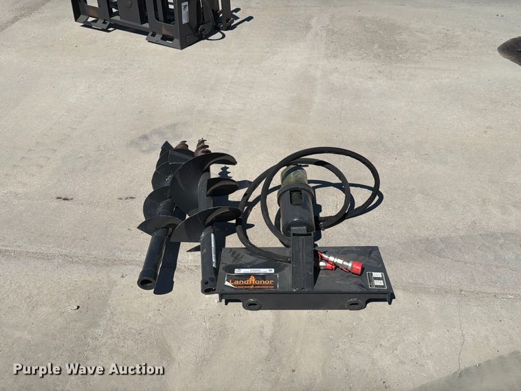image for item EX4203 2025 Land Honor MA6-73-05C skid steer auger