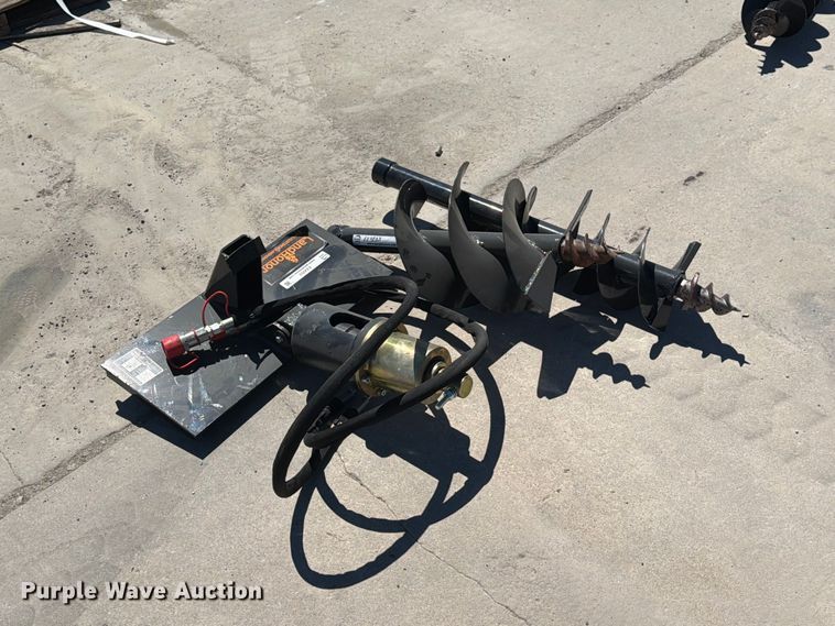 image for item EX4203 2025 Land Honor MA6-73-05C skid steer auger