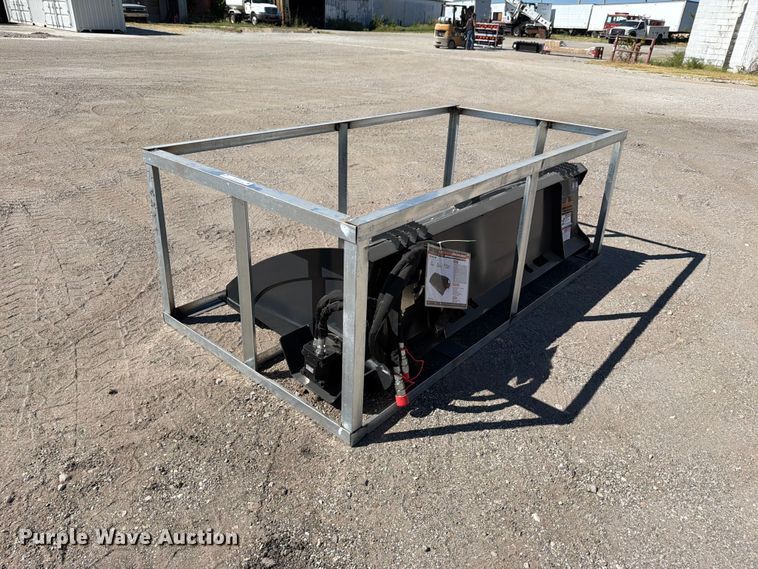 image for item EX4207 2026 LandHonor HB-12-72W skid steer combination rake bucket