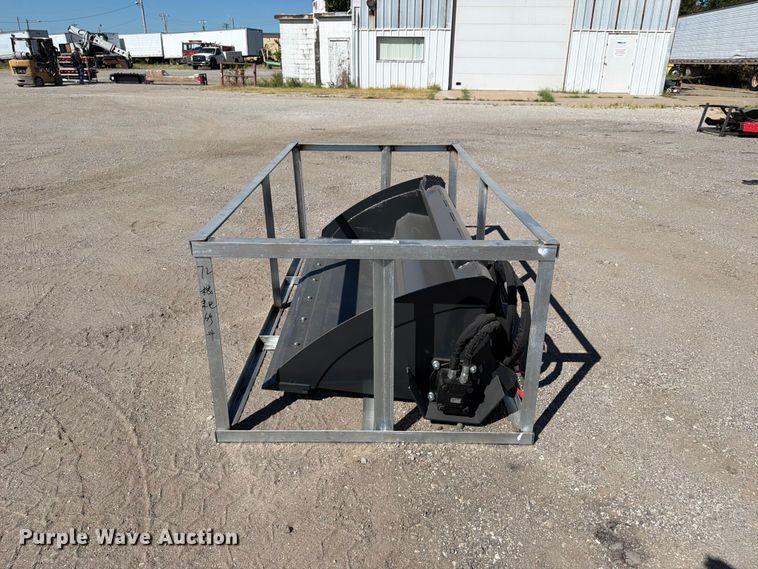 image for item EX4207 2026 LandHonor HB-12-72W skid steer combination rake bucket