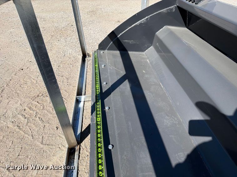 image for item EX4207 2026 LandHonor HB-12-72W skid steer combination rake bucket