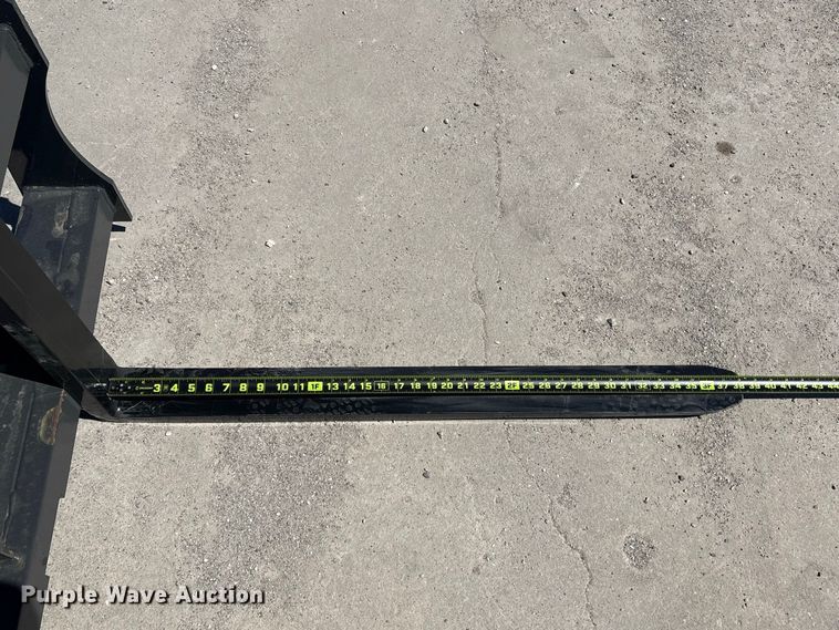 image for item EX4224 2026 LandHonor MPF-11-2000G compact skid steer forks