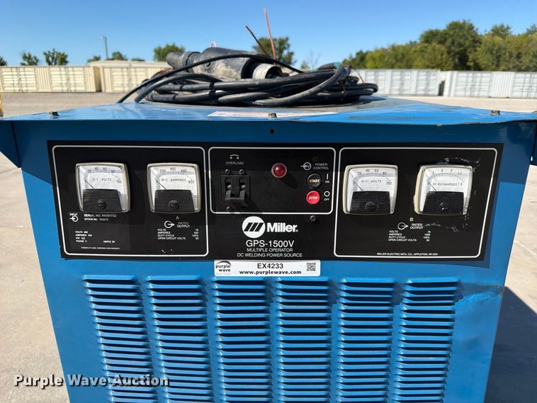 image for item EX4233 Miller GPS-1500V welder/generator