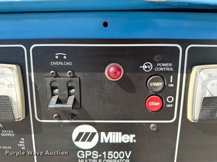 image for item EX4233 Miller GPS-1500V welder/generator