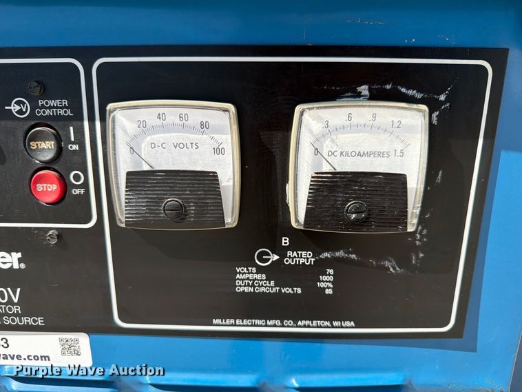 image for item EX4233 Miller GPS-1500V welder/generator