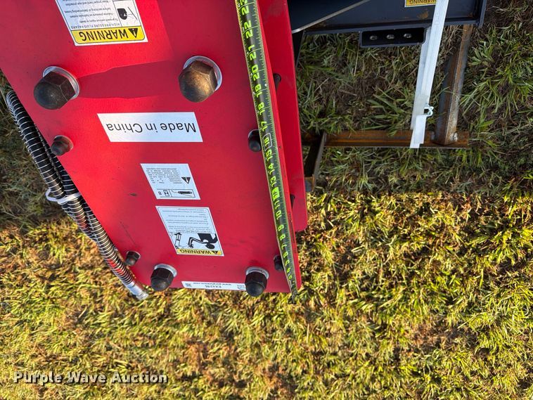 image for item EX4246 Raytree RMPP680 skid steer post pounder