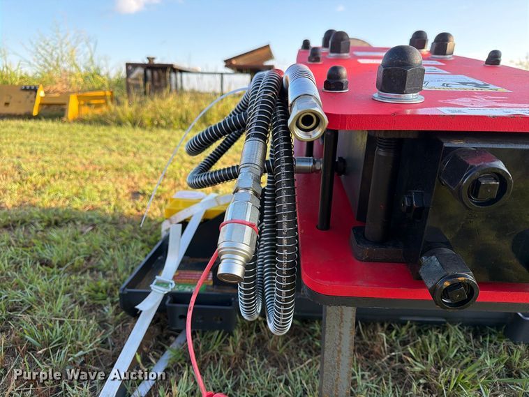 image for item EX4246 Raytree RMPP680 skid steer post pounder