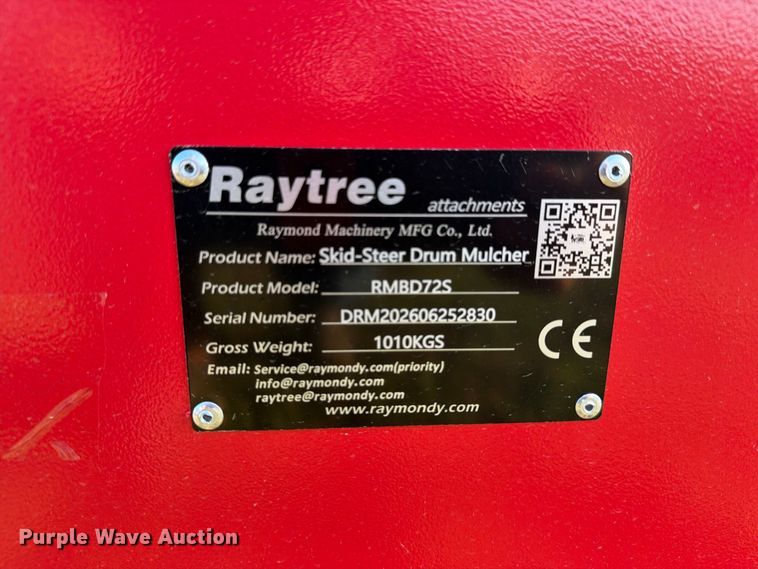 image for item EX4248 Raytree RMBDZ2S skid steer mulcher