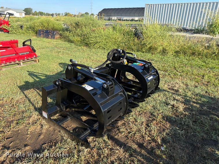image for item EX4251 Raytree skid steer grapple bucket