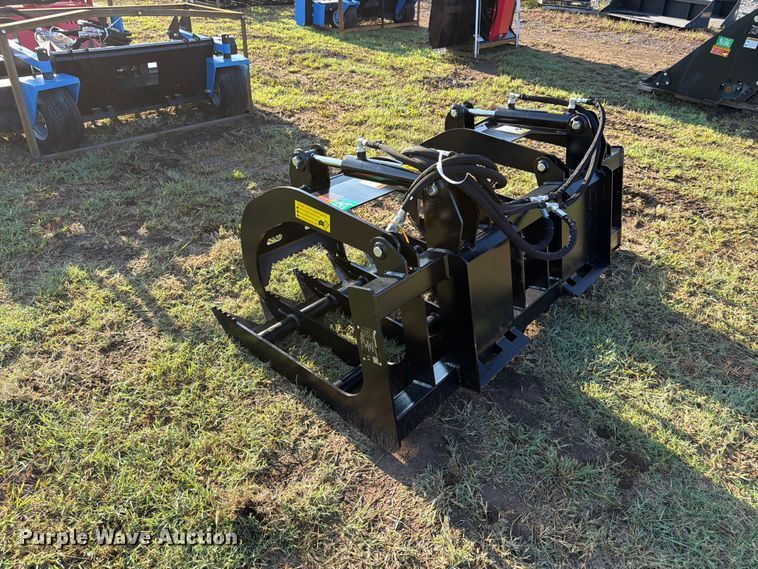 image for item EX4251 Raytree skid steer grapple bucket