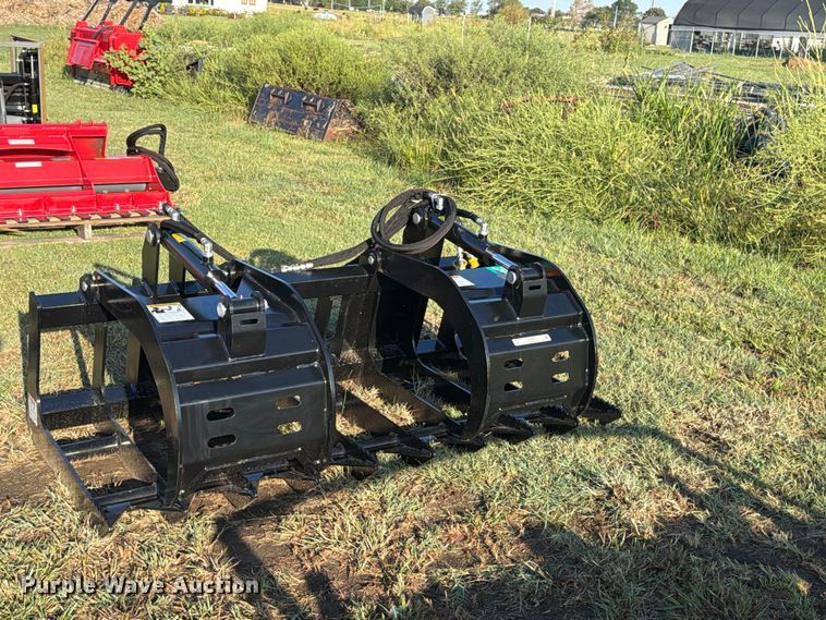 image for item EX4251 Raytree skid steer grapple bucket