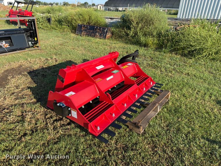 image for item EX4252 Raytree RMLL60 skid steer power rake land leveler