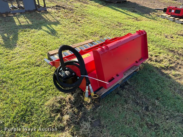 image for item EX4252 Raytree RMLL60 skid steer power rake land leveler