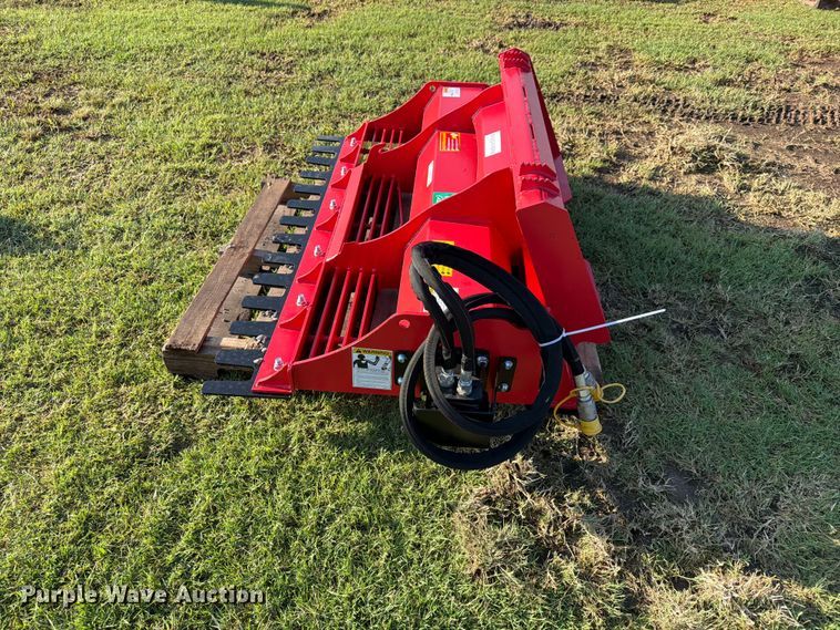 image for item EX4252 Raytree RMLL60 skid steer power rake land leveler