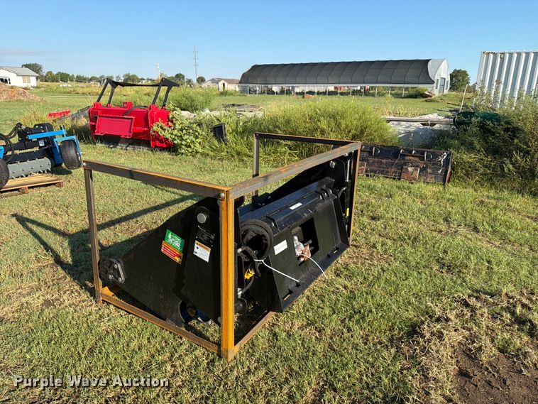 image for item EX4253 Raytree RPRB72 skid steer 6-in1 power rake bucket