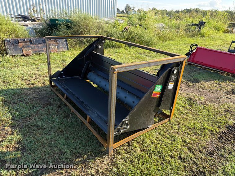 image for item EX4253 Raytree RPRB72 skid steer 6-in1 power rake bucket