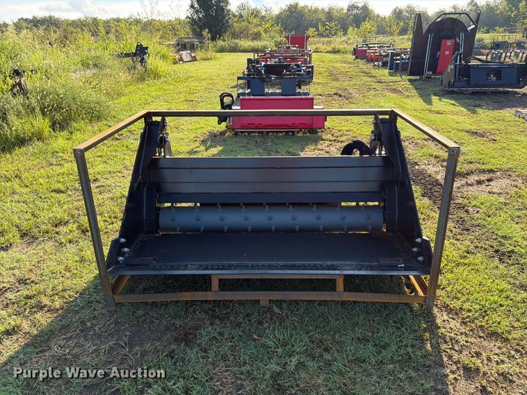 image for item EX4253 Raytree RPRB72 skid steer 6-in1 power rake bucket