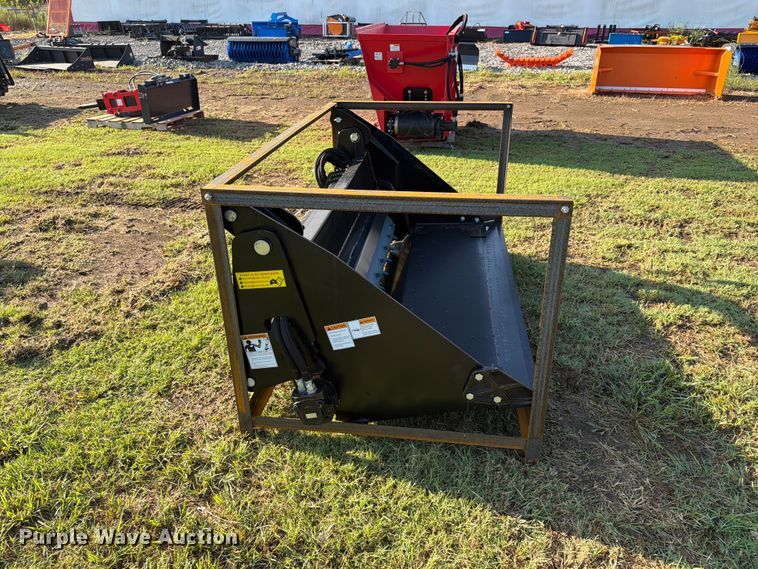 image for item EX4253 Raytree RPRB72 skid steer 6-in1 power rake bucket