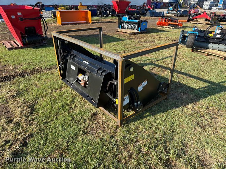 image for item EX4253 Raytree RPRB72 skid steer 6-in1 power rake bucket