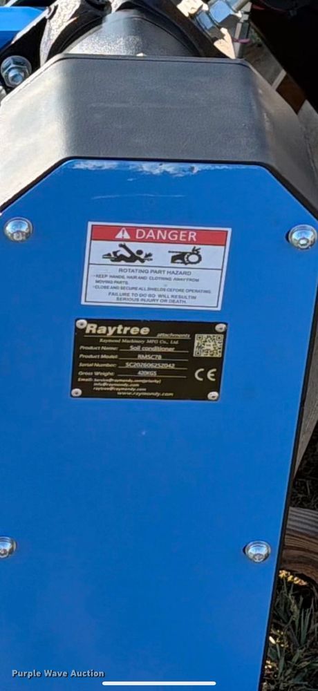 image for item EX4254 Raytree RMSC78 skid steer soil conditioner