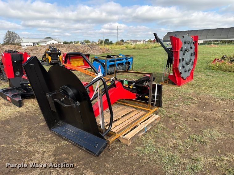 image for item EX4263 Raytree RABC44 skid steer articulating brush mower