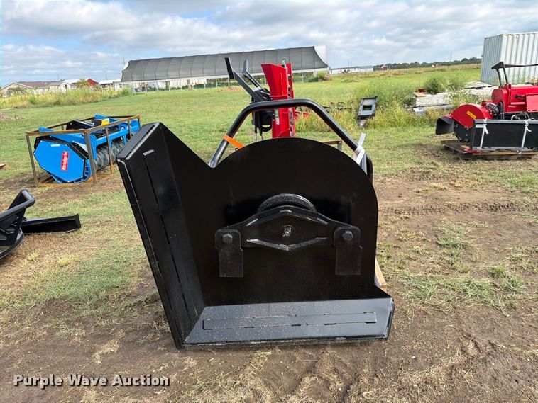image for item EX4263 Raytree RABC44 skid steer articulating brush mower