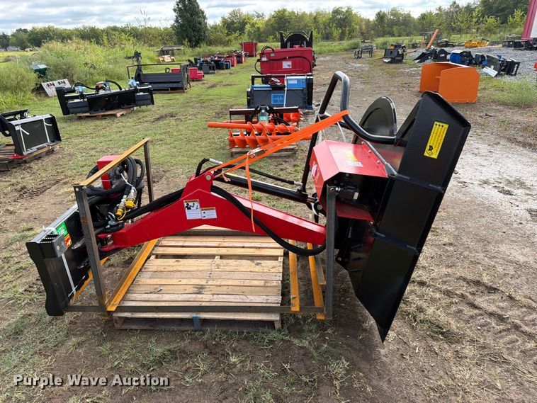 image for item EX4263 Raytree RABC44 skid steer articulating brush mower