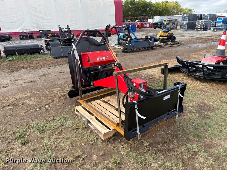 image for item EX4263 Raytree RABC44 skid steer articulating brush mower