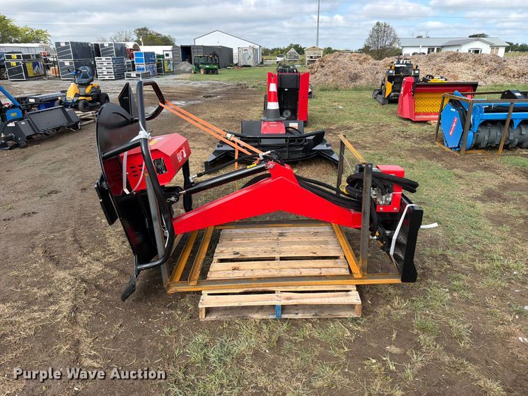 image for item EX4263 Raytree RABC44 skid steer articulating brush mower
