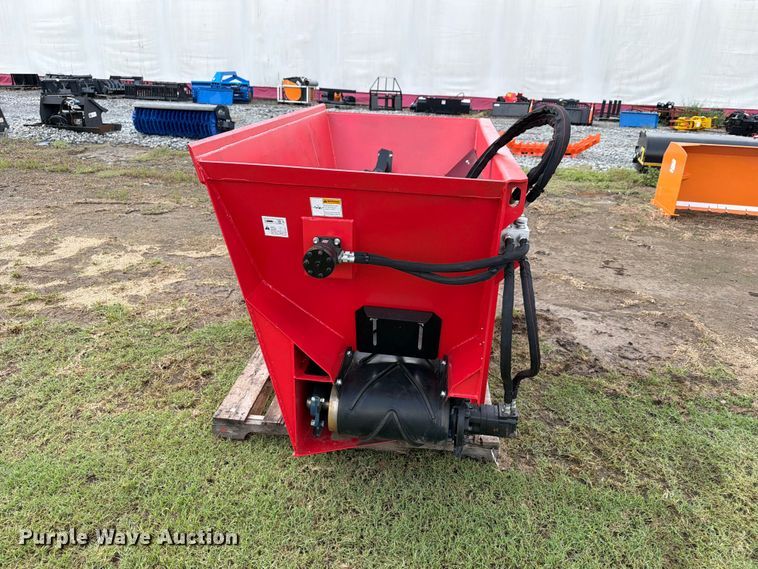 image for item EX4266 Raytree RSDB72 skid steer side discharge bucket