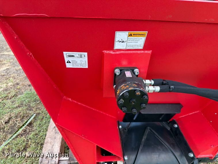image for item EX4266 Raytree RSDB72 skid steer side discharge bucket