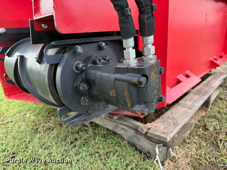 image for item EX4266 Raytree RSDB72 skid steer side discharge bucket