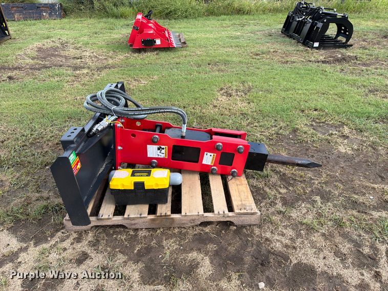 image for item EX4267 Raytree RMH680 skid steer breaker