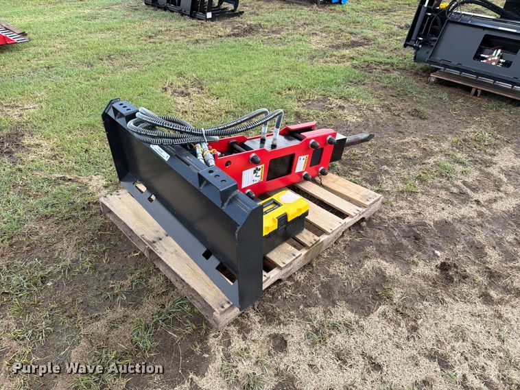 image for item EX4267 Raytree RMH680 skid steer breaker