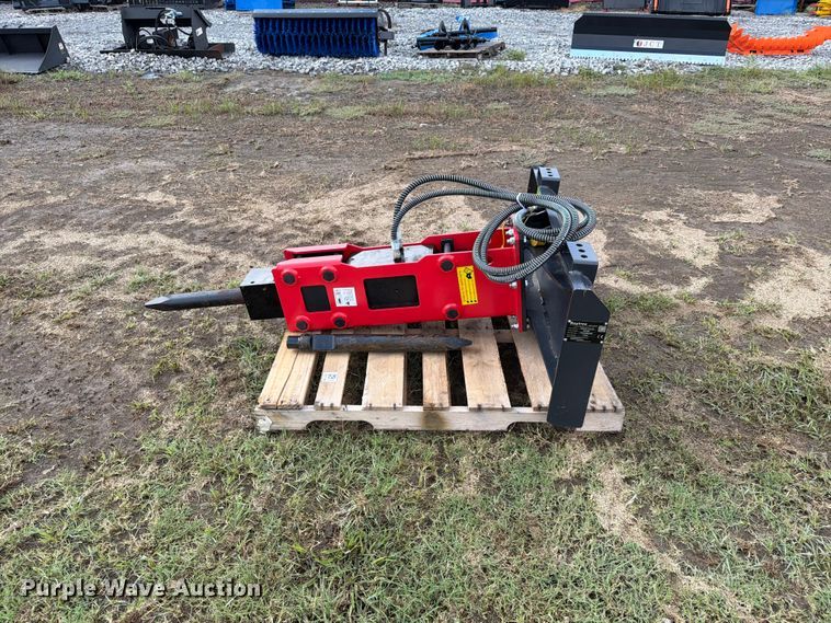 image for item EX4267 Raytree RMH680 skid steer breaker
