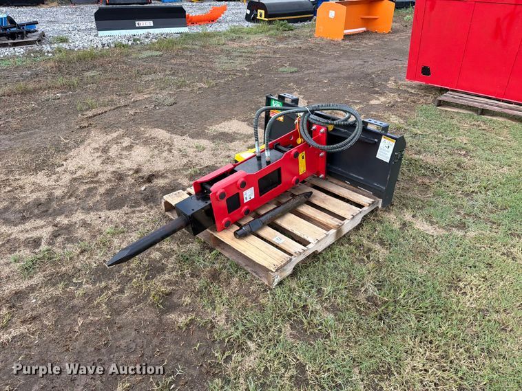 image for item EX4267 Raytree RMH680 skid steer breaker