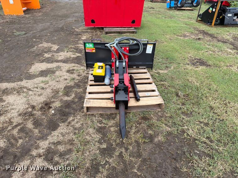 image for item EX4267 Raytree RMH680 skid steer breaker