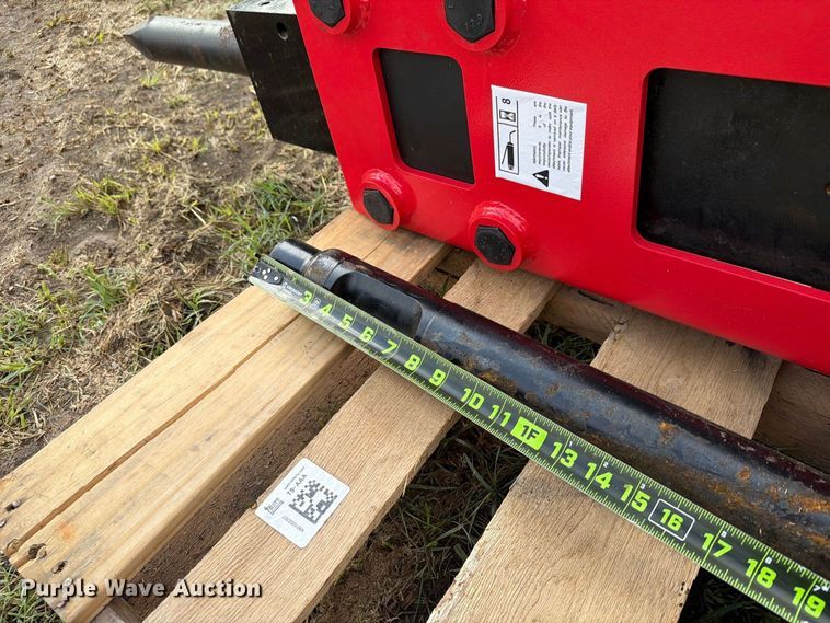 image for item EX4267 Raytree RMH680 skid steer breaker