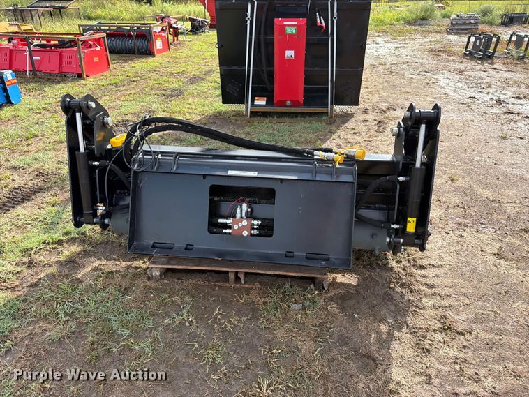 image for item EX4268 Raytree RPRB72 skid steer 6-in-1 power rake bucket