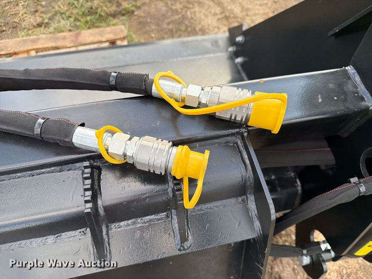 image for item EX4268 Raytree RPRB72 skid steer 6-in-1 power rake bucket