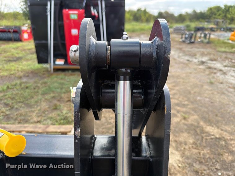 image for item EX4268 Raytree RPRB72 skid steer 6-in-1 power rake bucket